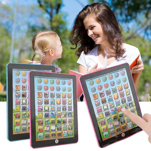 Tablet Pad Computer For Kid Børn Lære Engelsk Pædagogisk Undervisning  Legetøj 8c51 | Fyndiq