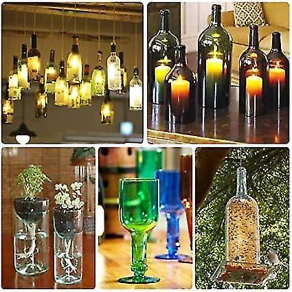 Glassflaskekutter Maskinverktøysett for DIY-prosjekter