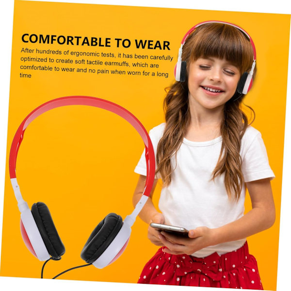 Hovedtelefoner Drenge og Piger Headset Stereo Foldbare Musik Høretelefoner