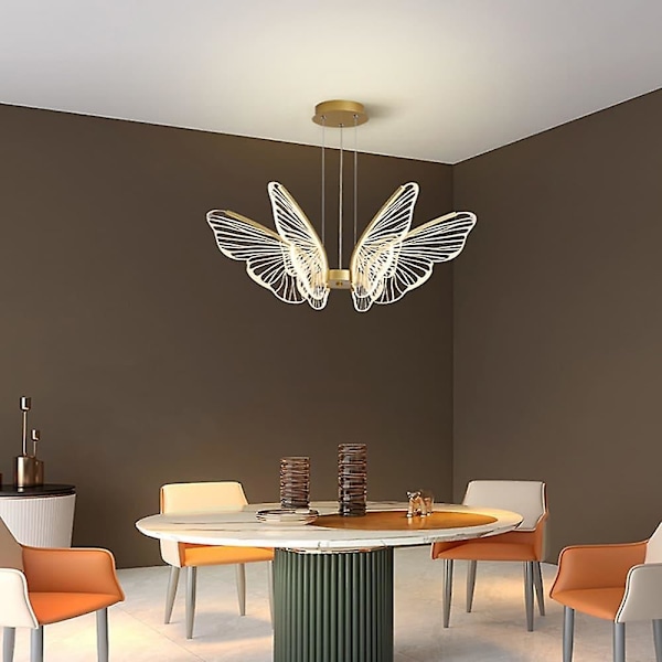 LED-hængelampe Butterfly Design 68cm Metal Nordisk