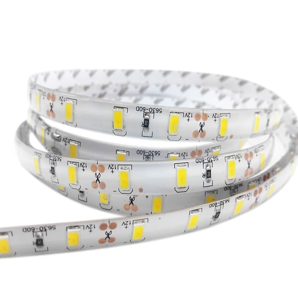 10M LED Ljusremsor 5630 SMD 300LED Varm Kall Vit