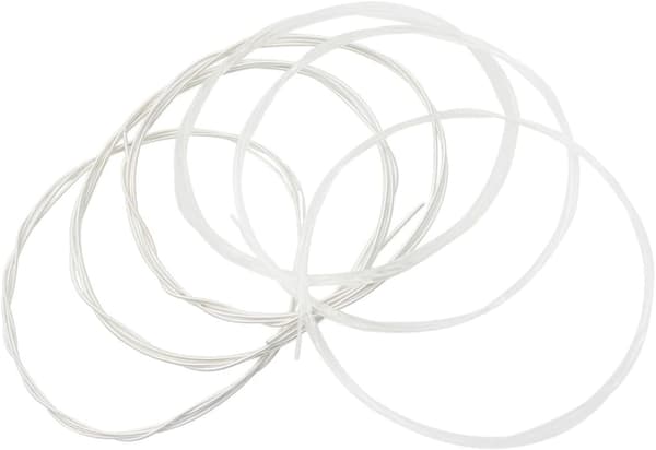 Nylon Klassiska Gitarrsträngar Paket Robust Material 6st med Vacker Ljudkvalitet