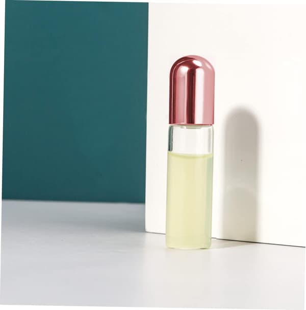 10 st tomma glasflaskor för parfym eterisk olja rollerball för aromaterapi för resor och DIY-doftprojekt