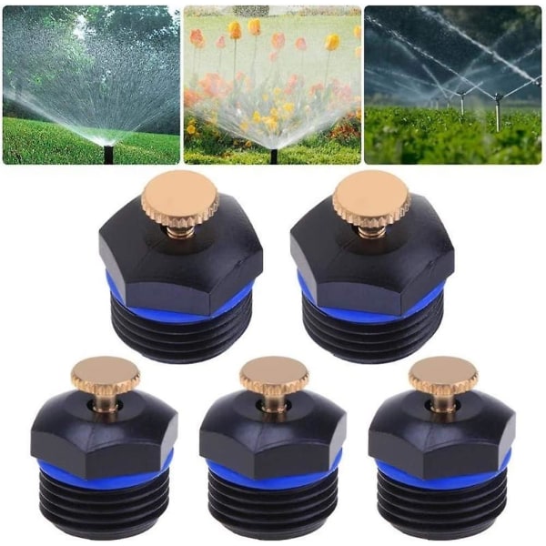 Hagesprinkler tåkedyser Spraymunnstykke Hagesprinkler 20stk/sett 1/2'' hage mikrosprinkler