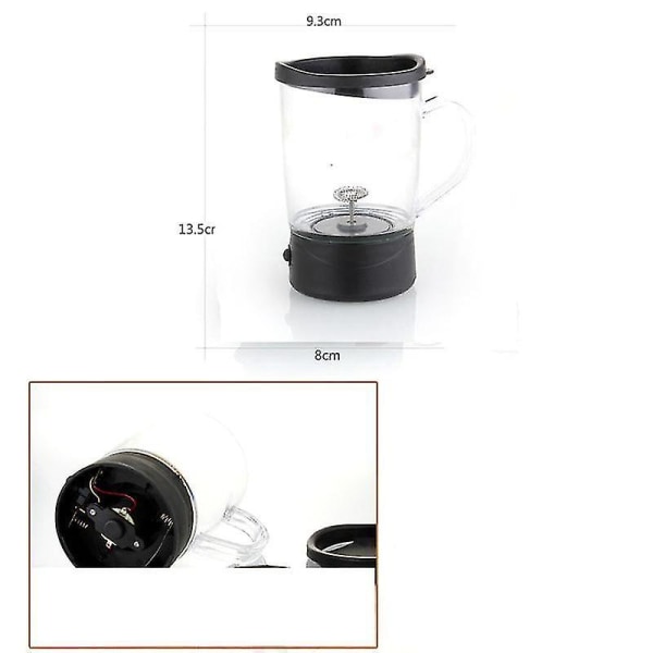 Bærbar Melkeskummer Cappuccino Blender Melkekopp Elektrisk