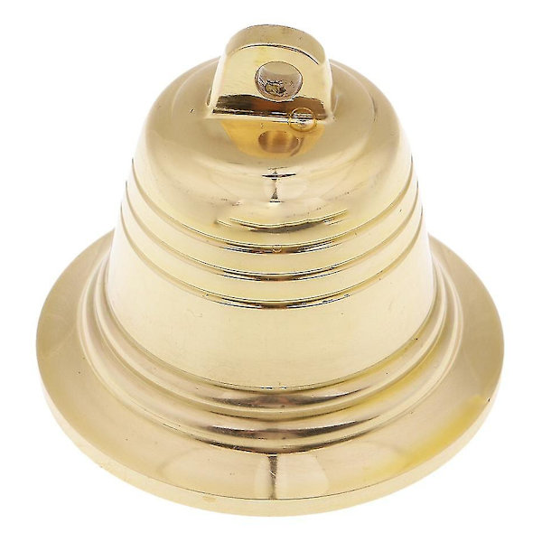 Vindspelhänge, Klocka Öppen Trumpet Antik Mässing Klockcharm Hänge Klocka (färg: guld) (1 st)