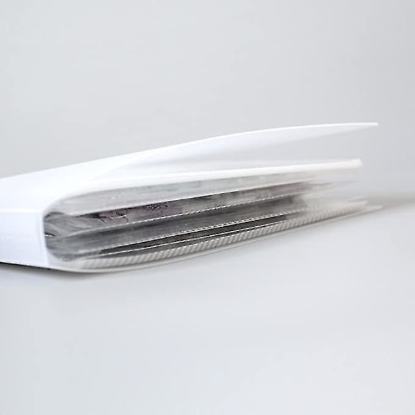 Stempel- og pregeplater oppbevaringsposer album 80 lommer 2 per side