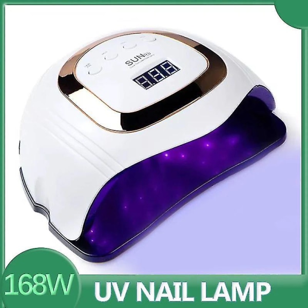 UV-LED-lamppu Tehokas 168w kynsilamppu