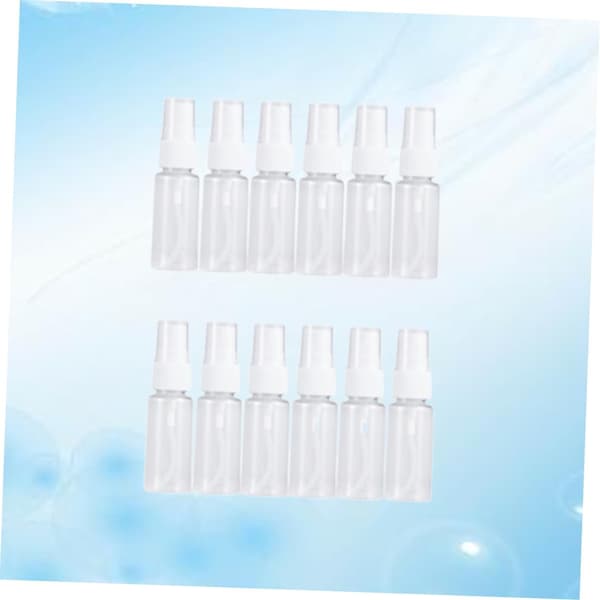 30 ml sprayflaskor 12-pack Resesprayflaskset med presspump för resor och daglig användning
