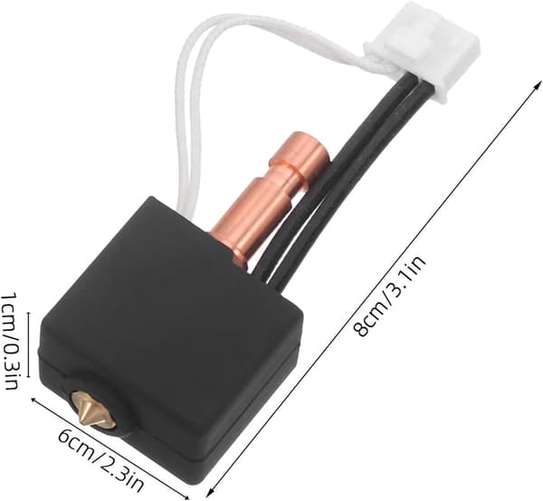 Skriver Hotend Ekstruder Kit Erstatning Hurtigavtakbart Ekstrudert Hode