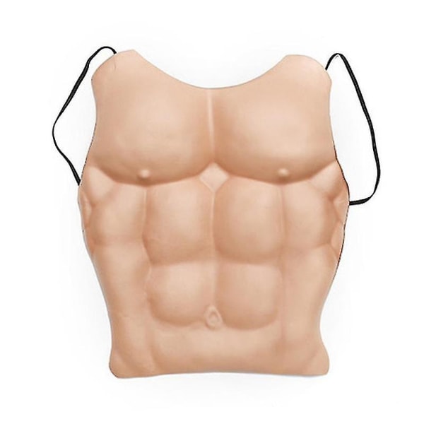 Falske Brystmuskler Mave Six Pack Abs Party Tøj Fit Rollespil Sjov