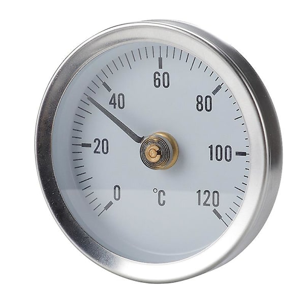 63mm Bimetallisk Temperaturfjädertermometer Rör Yta Ip55 Vattentät Dammtät