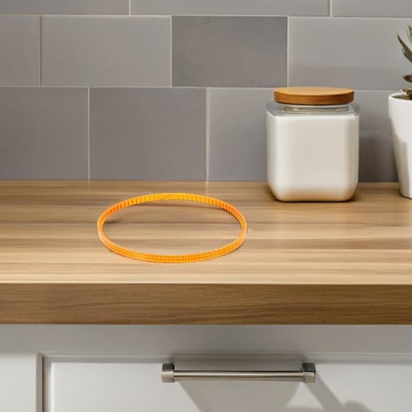 4 stk. erstatningsbelter til sukkerspinnmaskin laget av solid PVC
