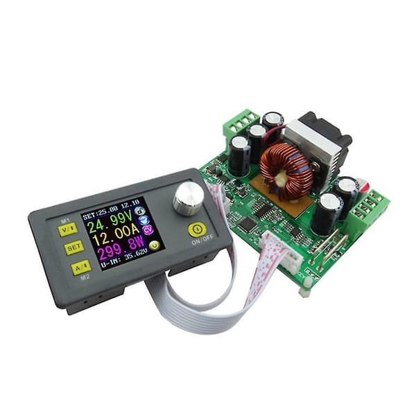 DPS3012 Programmerbar Step-Down Strømforsyning Voltmeter