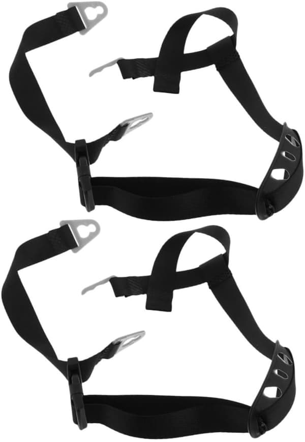 2 stk elastisk hakestropp til vernehjelm Y-stil kopp justerbar spenne for tilbehør til vernehjelm
