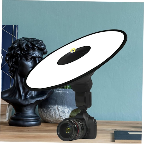 Säädettävä Salamavalon Heijastin Softbox Diffuusori Kameran Valaistukseen 45cm