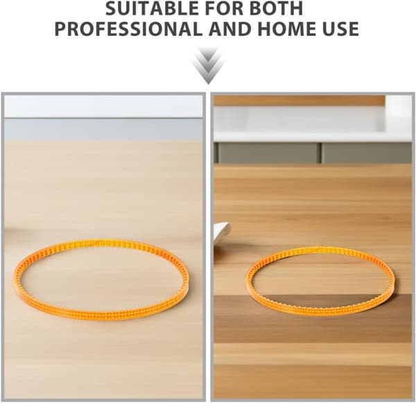 4 stk. erstatningsbelter til sukkerspinnmaskin laget av solid PVC