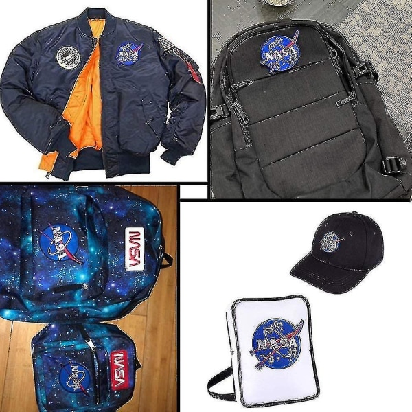 NASA 100:e rymdfärjan Militära Uppdrag Logotyp Stryk-på-lapp 8-pack För Kläder