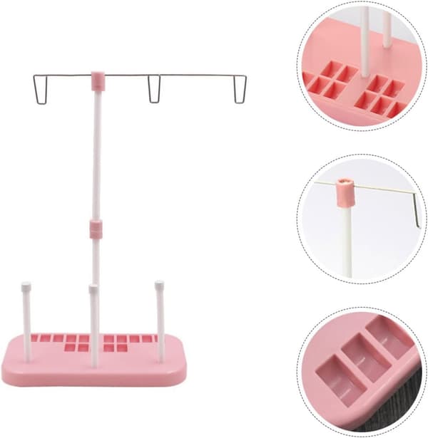 Universal Quilting Trådsnelleholder Sytrådholderstativ for Hjemmesymaskintilbehør
