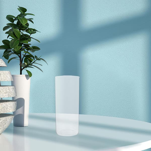 Cylinder Glasvas Dekorativ Glasvas Samtida Stil