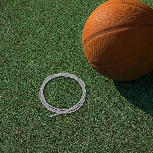 2 stk. basketballtråd, solid plastbelagt ståltråd festesnor