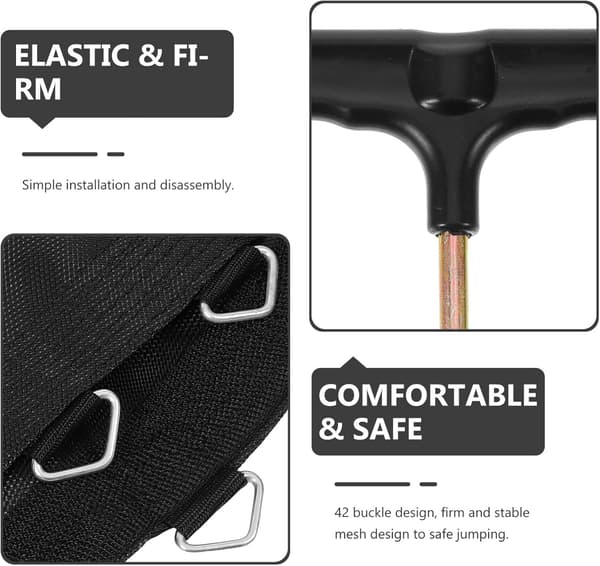 Trampoline Hoppematte Materiale for Hjemmebruk Multifunksjonell Erstatningsmatte