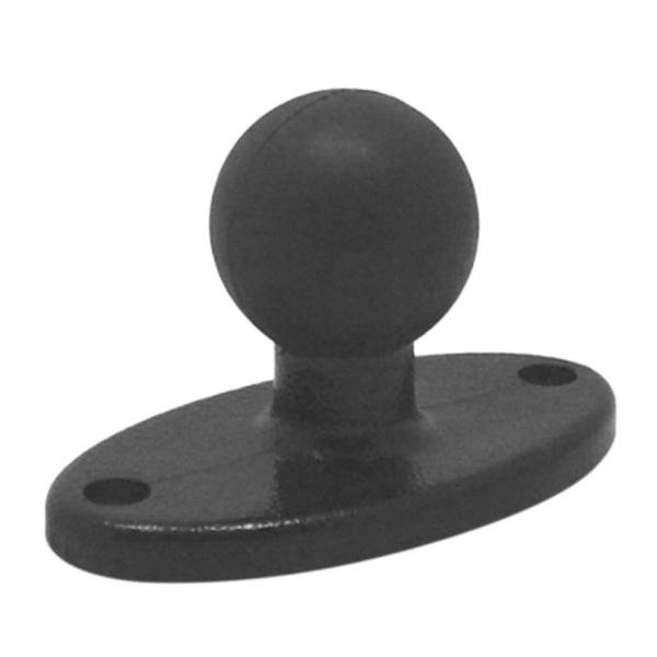 Kompositt/plast rund base med 1\" kule, brakettmontering kulehode