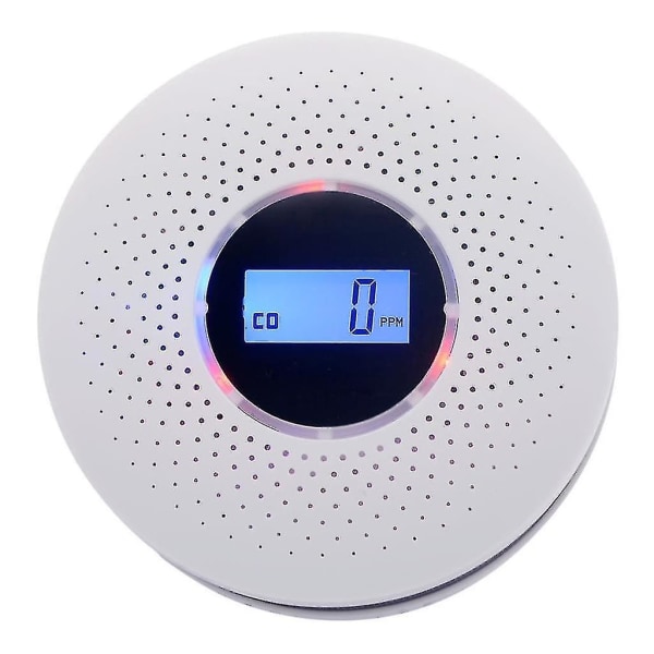 Smoke Carbon Monoxide Detector Alarm With Lcd Display Of Co Readings