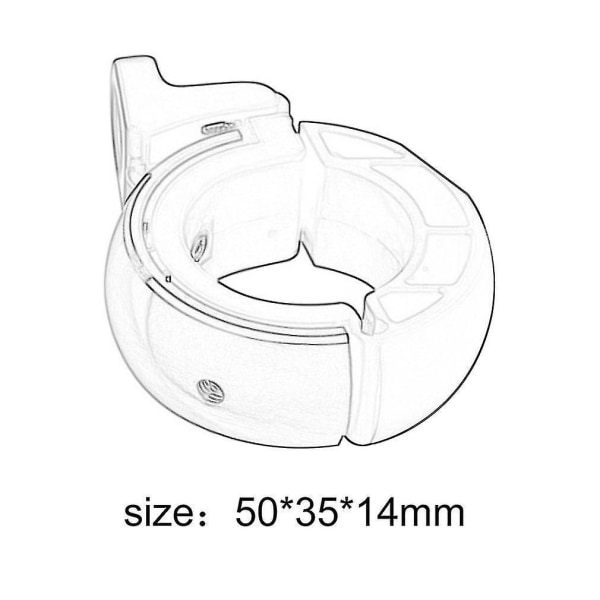 Cykelstyre Klocka i Aluminiumlegering, Hög Ljudstyrka