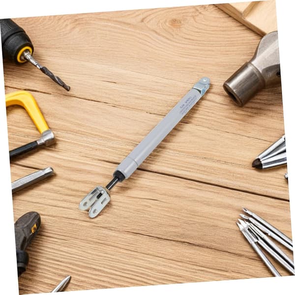 Barberstol Hydraulisk Løft Gassfjær Hvit Jernmateriale Støyreduserende Design
