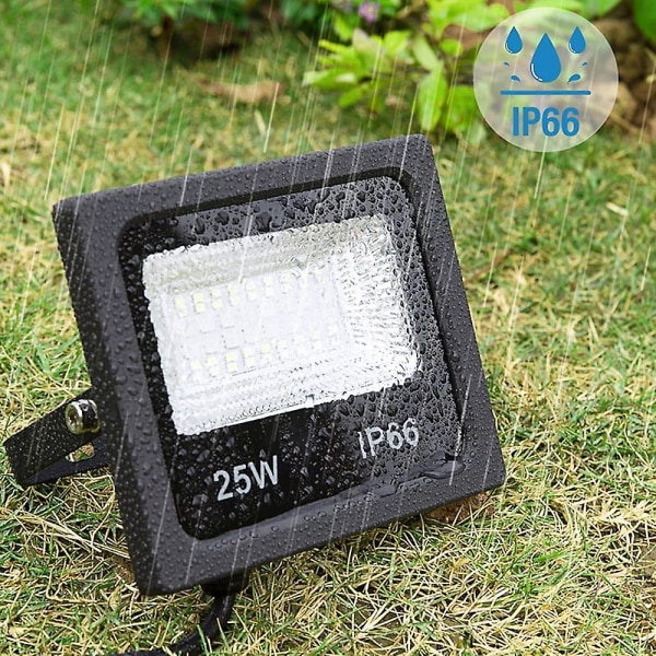 RGBW App LED Flomlys Bluetooth Utendørs Smart Lys IP66