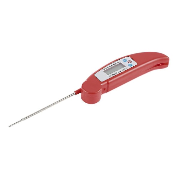 Ultra Snabbavläsande Vikbar Grilltermometer LCD Digital
