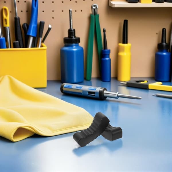 2st Jack Buffer Sleeve Bil Jack Stativ Lyft Adapter Gummi Pad Bil Reparation Skydda Ram Rail Sida