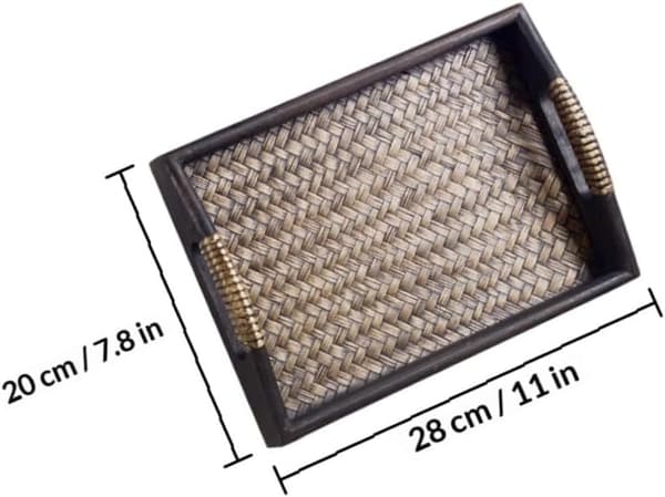 Multifunktionell kaffeserveringsbricka av syntetiskt material