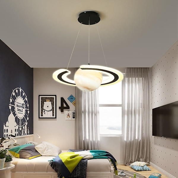 LED-Hänglampa Planet Design 45cm Lykta Sovrumslampa