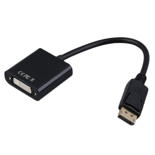 DisplayPort DP Han till DVI Hona Videoadapterkabel