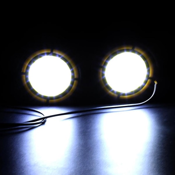 LED 12V COB Strip Lampe Tåkebil Dagskjøring 12W Vanntett