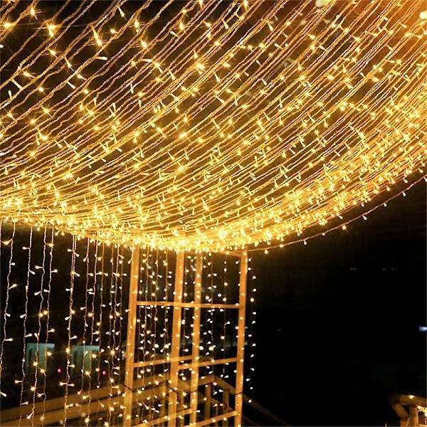 50m 100m Julgransljusgirlang med 400 800 LED-lampor