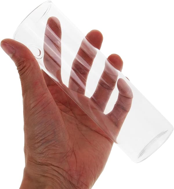 2 st väggvaser Väggblomhållare Glasbehållare Blomkruka Glas Robust Väggmonterad Vas