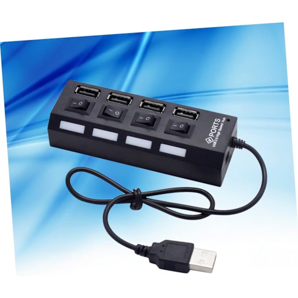 Usb Hub 2.0 Usb Adapter 4 Stik Usb Delings Splitter Usb Enhedsforbindelse
