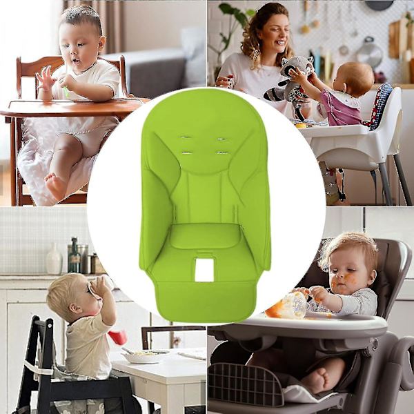 Vauvan syöttötuolin pehmuste, pehmeä PU-nahkapehmuste Peg Perego Kosmic -tuolille