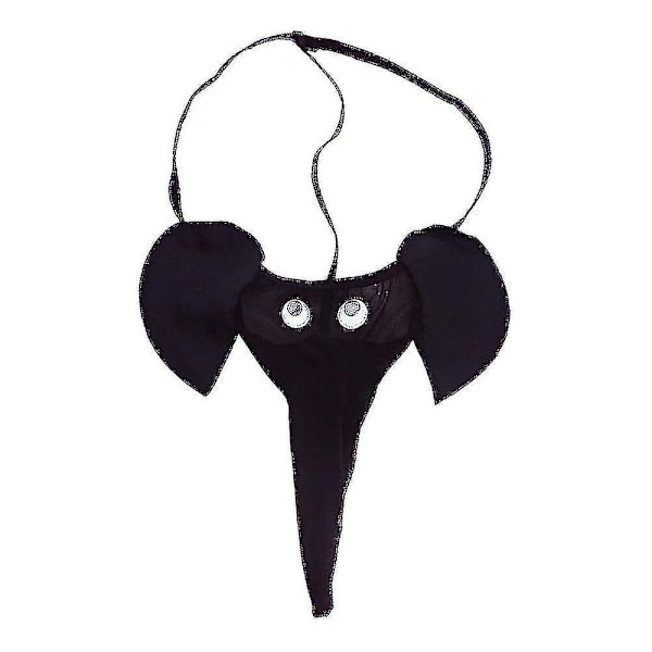 Mäns Elefant T-backs Underkläder Roliga Stringtrosor Lingerie Szkyd-yuhao Leopard print