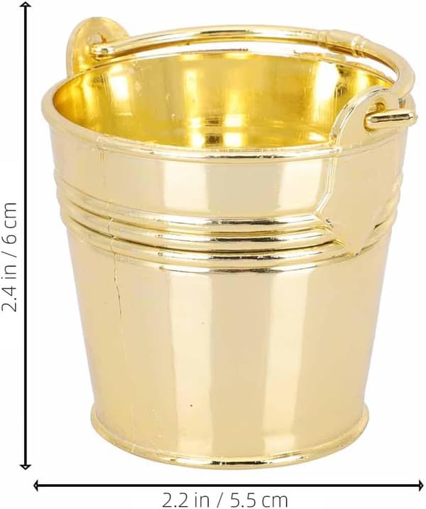 10 stk. godterioppbevaringsbeholder, godteribøtte i plast, solid plastmateriale, enkelt design, festlig dekorasjon