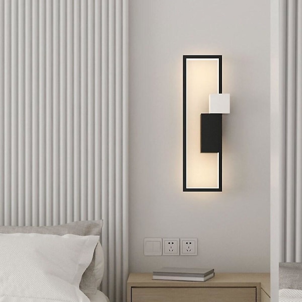 LED Vægskinne Soveværelse Sengelampe Nordisk Minimalistisk Stue