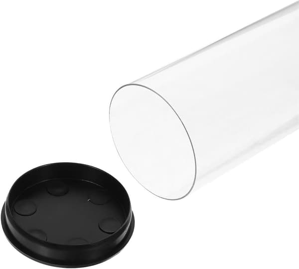 3 stk. golfbold-displayrør i plast 4,5x13,5 cm bærbare golfboldholdere til opbevaring og rejser