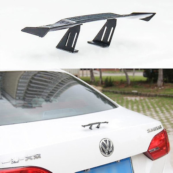 Universal Mini Spoiler Bil Baklucka Dekoration Spoiler Ving Kolfiber