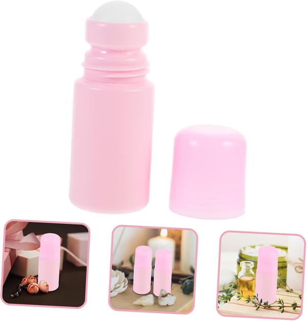 10 st 50 ml roll-on-flaskor eteriska oljeflaskor i bulk för resor bärbara