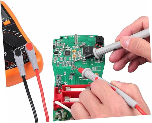 Multimeter Testledningssæt Elektrisk Krokodilleklemme Testprobe Stik til El-sæt til Multimeter Tilbehør