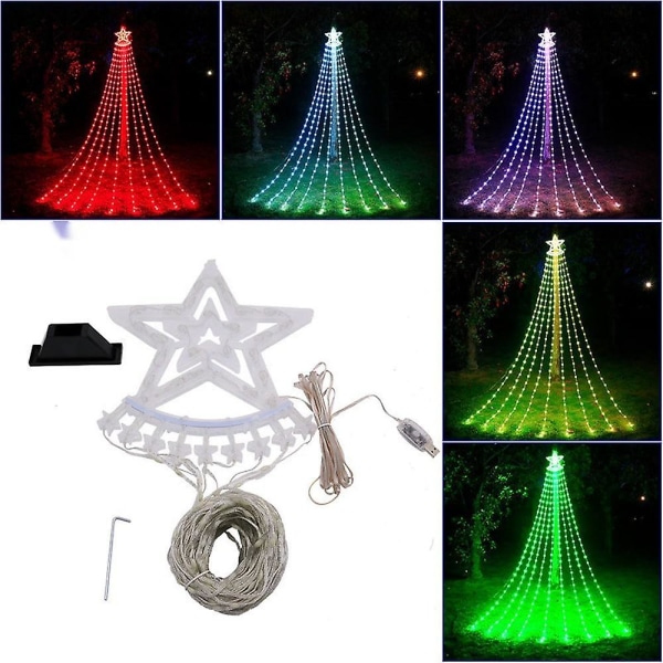 9x2.8m 36led/Gren 324led Rgb Dreamcolor Julelys