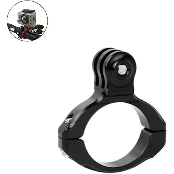 Universal Cykelstyr Mount Holdbar Aluminium Cykelstyr Mount ((sort)(1 stk)
